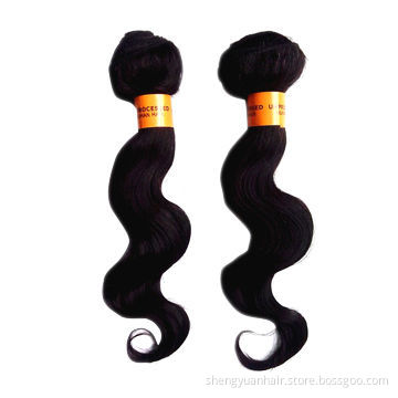 Body Wave 100% Brazilian Human Hair Extensions, AAAAA Grade, 10-28 Inches